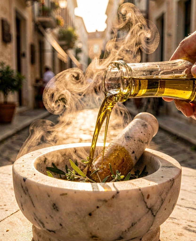 Culinary precision at Akrogialia